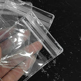 Maxbell 30 Transparent Jewelry Bags Packaging Bags for Earrings Rings Jewelry