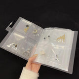 Maxbell 30 Transparent Jewelry Bags Packaging Bags for Earrings Rings Jewelry