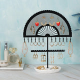 Maxbell Metal Earring Display Stand Multifunctional for Pendant Countertop Bangles
