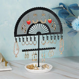 Maxbell Metal Earring Display Stand Multifunctional for Pendant Countertop Bangles