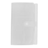 Maxbell Transparent Jewelry Storage Book with Pockets 84 Slots Travel Pouch Portable