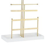 Maxbell Jewelry Holder Free Standing Tabletop 6 Tiers Organization for Bracelet Ring Aureate