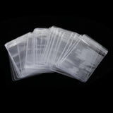 Maxbell Maxbell 50x Jewelry Storage Bags Reusable Clear for Holding Jewelry Crafts Shipping