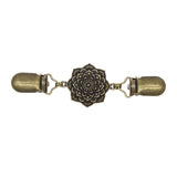 Maxbell 2x Vintage Sweater Shawl Clips Cardigan for Women Girls wearing Gift Dresses
