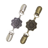 Maxbell 2x Vintage Sweater Shawl Clips Cardigan for Women Girls wearing Gift Dresses