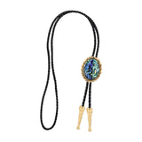 Maxbell Retro Bolo Tie Jewelry Necklace Tie Fashion Chain for Bridal Birthday Prom Golden