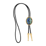 Maxbell Retro Bolo Tie Jewelry Necklace Tie Fashion Chain for Bridal Birthday Prom Golden