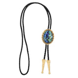 Maxbell Retro Bolo Tie Jewelry Necklace Tie Fashion Chain for Bridal Birthday Prom Golden