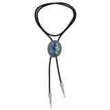 Maxbell Vintage Bolo Tie PU Leather Unique for Birthday Fashion Show Anniversaries