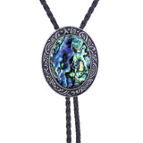 Maxbell Vintage Bolo Tie PU Leather Unique for Birthday Fashion Show Anniversaries