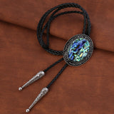 Maxbell Vintage Bolo Tie PU Leather Unique for Birthday Fashion Show Anniversaries