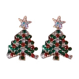 Maxbell Maxbell Fashion Christmas Stud Earrings Present Jewelry for Christmas Holiday Friend