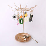 Maxbell Jewelry Display Stand Rack Earring Holder Storage Dresser for Headwear