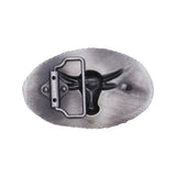 Maxbell Western Belt Buckle Cowboy Alloy Punk American Costume Accessories Bull Head