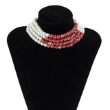 Maxbell Maxbell Fashion Necklace Charms Short Chain Girls for Birthday New Year Anniversary Style B