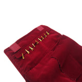 Maxbell Maxbell Velvet Jewelry Organizer Roll Burgundy Velvet Foldable for Earrings Trip