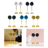 Maxbell Maxbell 2Pcs Earring Display Stand Ear Model Stable for Bedroom Salon Countertop White