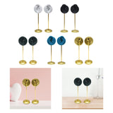 Maxbell Maxbell 2Pcs Earring Display Stand Ear Model Stable for Bedroom Salon Countertop White