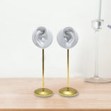 Maxbell Maxbell 2Pcs Earring Display Stand Ear Model Stable for Bedroom Salon Countertop White