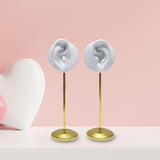 Maxbell Maxbell 2Pcs Earring Display Stand Ear Model Stable for Bedroom Salon Countertop White