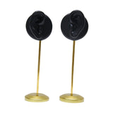 Maxbell Maxbell 2Pcs Earring Display Stand Ear Model Stable for Bedroom Salon Countertop Black