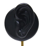 Maxbell Maxbell 2Pcs Earring Display Stand Ear Model Stable for Bedroom Salon Countertop Black