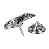 Maxbell Cute Squirrel Lapel Pin Gift Brass Exquisite for Jacket Clothing Party