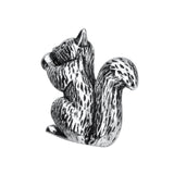Maxbell Cute Squirrel Lapel Pin Gift Brass Exquisite for Jacket Clothing Party