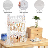 Maxbell Creative Earring Display Stand Earrings Storage Rack Acrylic Earrings Stand