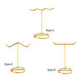 Maxbell Maxbell Metal Earring Display Stand Modern Durable for Countertop Desktop Ear Hook Style A