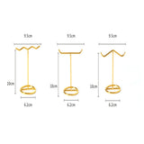 Maxbell Maxbell Metal Earring Display Stand Modern Durable for Countertop Desktop Ear Hook Style A