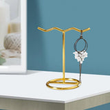 Maxbell Maxbell Metal Earring Display Stand Modern Durable for Countertop Desktop Ear Hook Style A