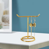 Maxbell Maxbell Metal Earring Display Stand Modern Durable for Countertop Desktop Ear Hook Style B