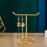 Maxbell Maxbell Metal Earring Display Stand Modern Durable for Countertop Desktop Ear Hook Style B