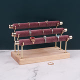 Maxbell Maxbell Three Layers Rings Display Holder Detachable for Multiple Rings Women Girls