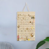 Maxbell Maxbell Felt Earring Organizer Hanging Earring Display Hanger Durable Space Saving