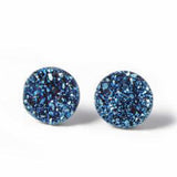 Maxbell Maxbell 8 Pieces Earrings Classic Stylish Shimmer for Anniversary Work Birthday 8mm