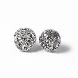 Maxbell Maxbell 8 Pieces Earrings Classic Stylish Shimmer for Anniversary Work Birthday 8mm