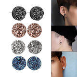 Maxbell Maxbell 8 Pieces Earrings Classic Stylish Shimmer for Anniversary Work Birthday 8mm