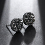 Maxbell Maxbell 8 Pieces Earrings Classic Stylish Shimmer for Anniversary Work Birthday 10mm