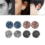 Maxbell Maxbell 8 Pieces Earrings Classic Stylish Shimmer for Anniversary Work Birthday 10mm