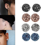 Maxbell Maxbell 8 Pieces Earrings Classic Stylish Shimmer for Anniversary Work Birthday 10mm