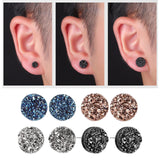 Maxbell Maxbell 8 Pieces Earrings Classic Stylish Shimmer for Anniversary Work Birthday 10mm