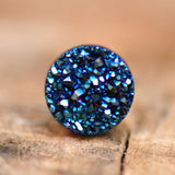 Maxbell Magnetic Ear Studs Mixed Color Rhinestone Non Piercing Fashion for Women Men 10mm diameter