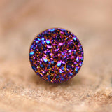 Maxbell Magnetic Ear Studs Mixed Color Rhinestone Non Piercing Fashion for Women Men 10mm diameter