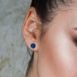 Maxbell Magnetic Ear Studs Mixed Color Rhinestone Non Piercing Fashion for Women Men 10mm diameter