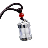 Maxbell Maxbell Cremation Urn Necklace Titanium Steel Memorial Pendant for Dog Argent
