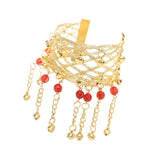 Maxbell Maxbell Arm Chain Bracelet Hollow Vintage Dancing Accessories for Belly Dance Party