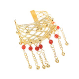 Maxbell Maxbell Arm Chain Bracelet Hollow Vintage Dancing Accessories for Belly Dance Party