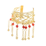 Maxbell Maxbell Arm Chain Bracelet Hollow Vintage Dancing Accessories for Belly Dance Party
